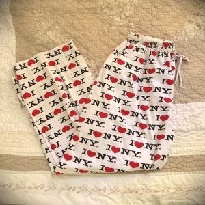 I ♥️ NY | pajama bottoms | size M